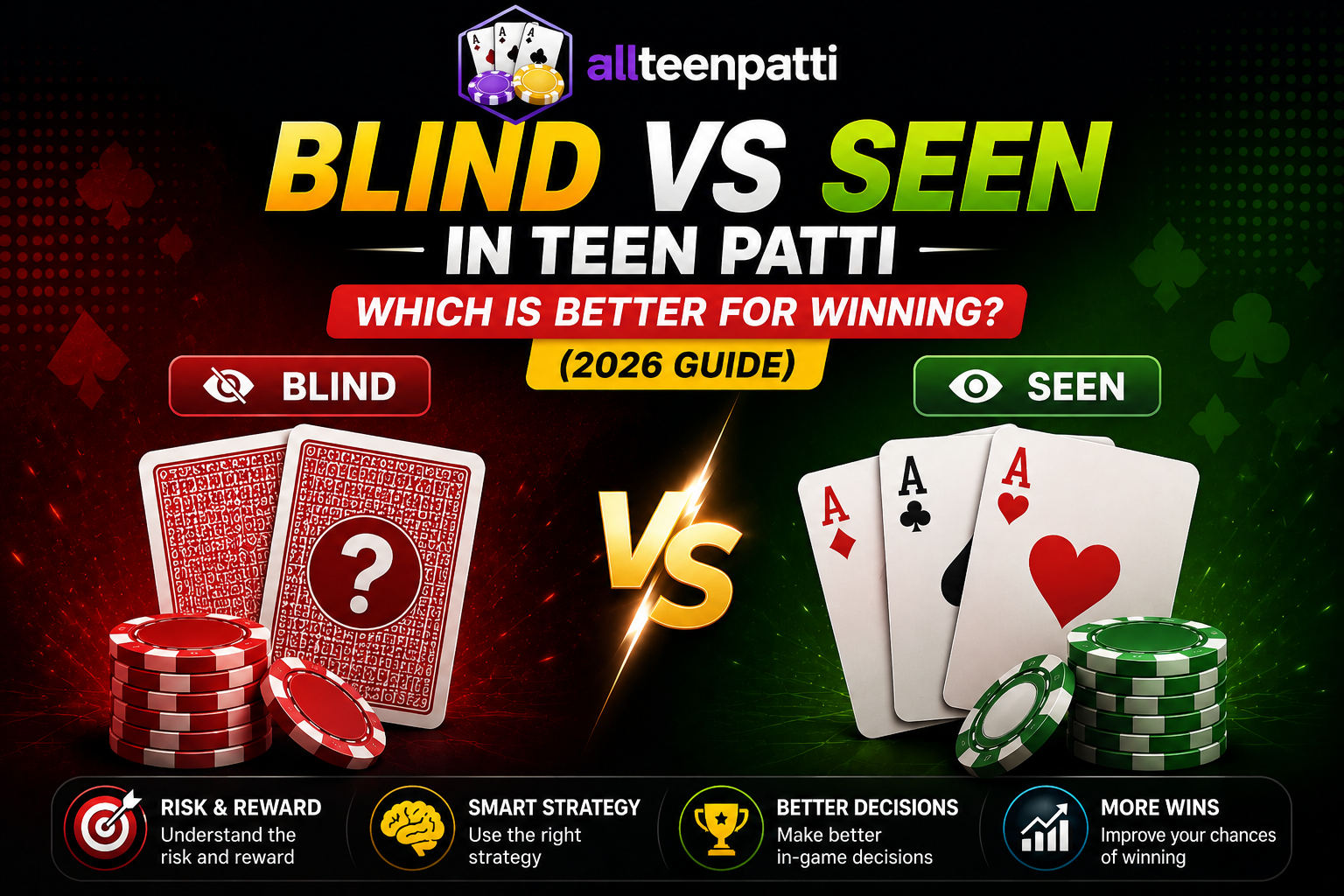 Blind vs Seen in Teen Patti Guide