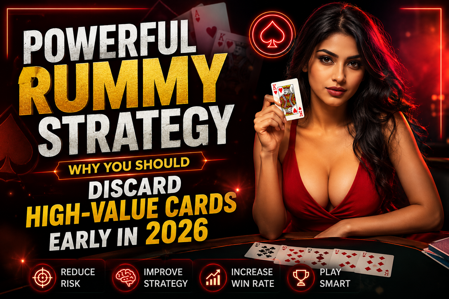 Powerful rummy strategy to discard high-value cards early in 2026
