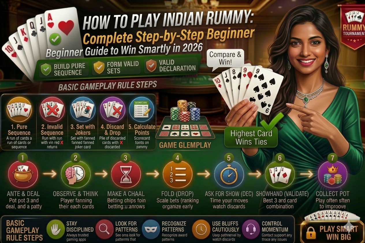 how to play indian rummy