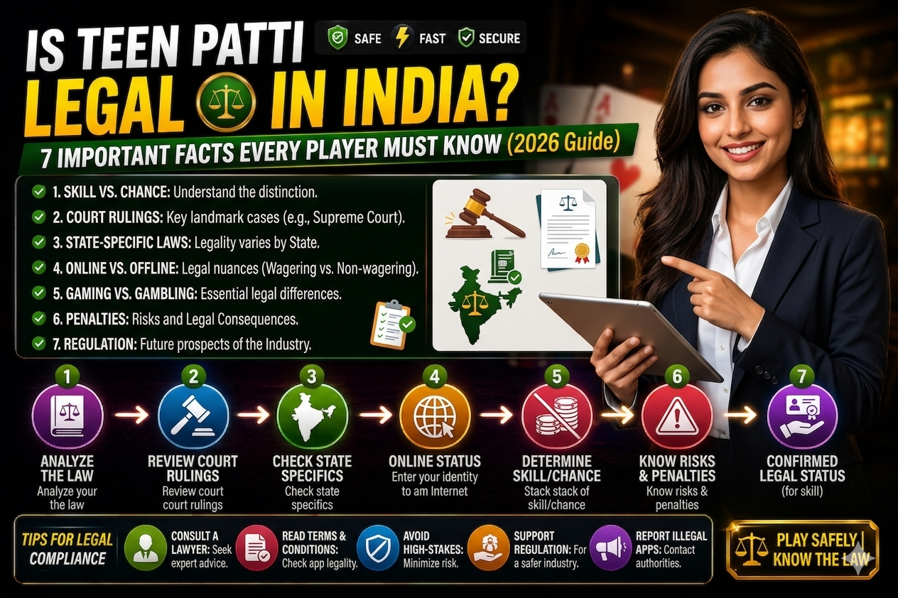 Is Teen Patti Legal in India Full Guide