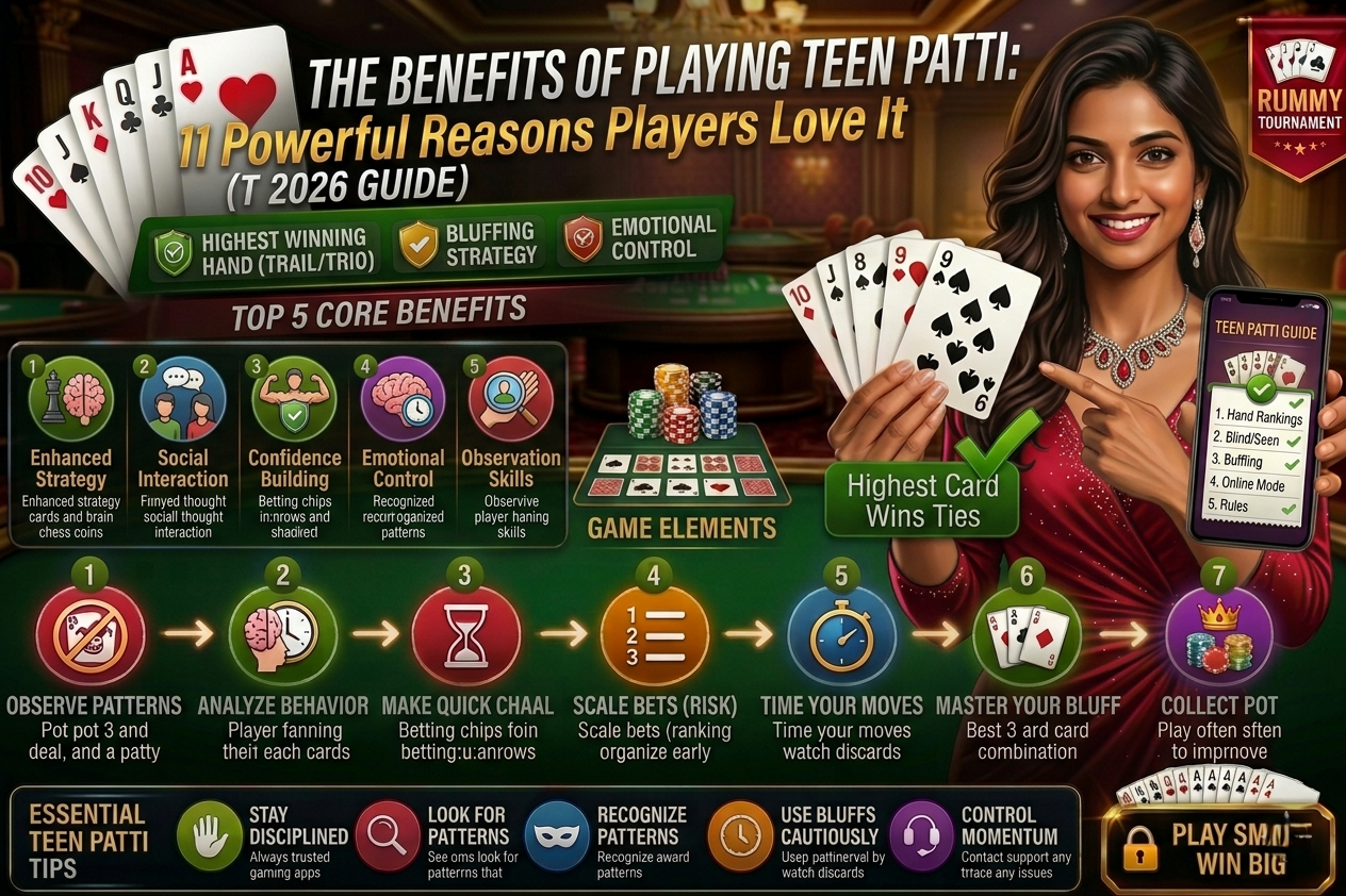 the benefits of playing teen patti