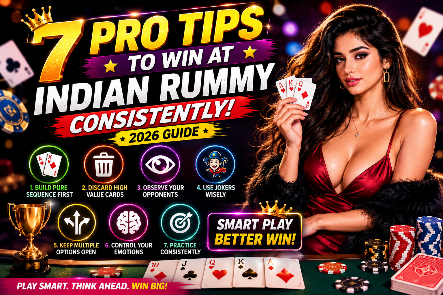 7 Tips to Win at Indian Rummy Consistently in 2026