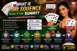 What is Pure Sequence in Rummy