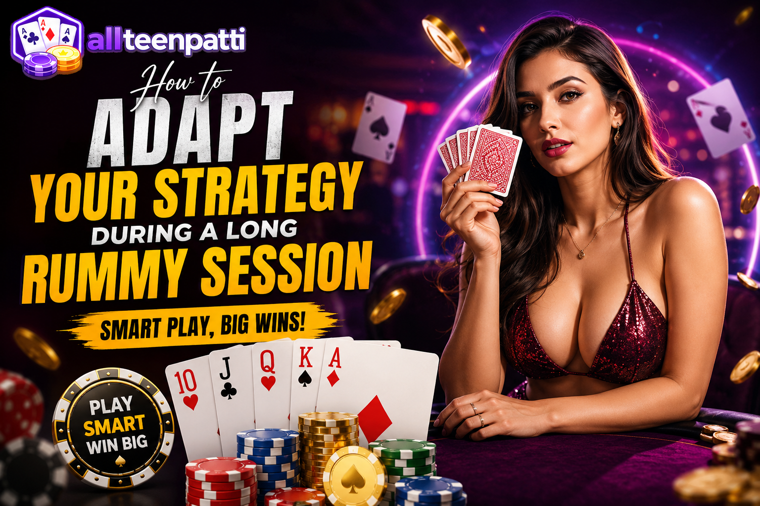 Adapt Your Strategy During a Long Rummy Session Rummy Strategy Guide