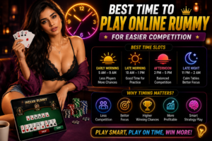 Best Time to Play Online Rummy for Easier Competition in 2026