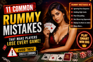 Common Rummy Mistakes That Make Players Lose Every Game