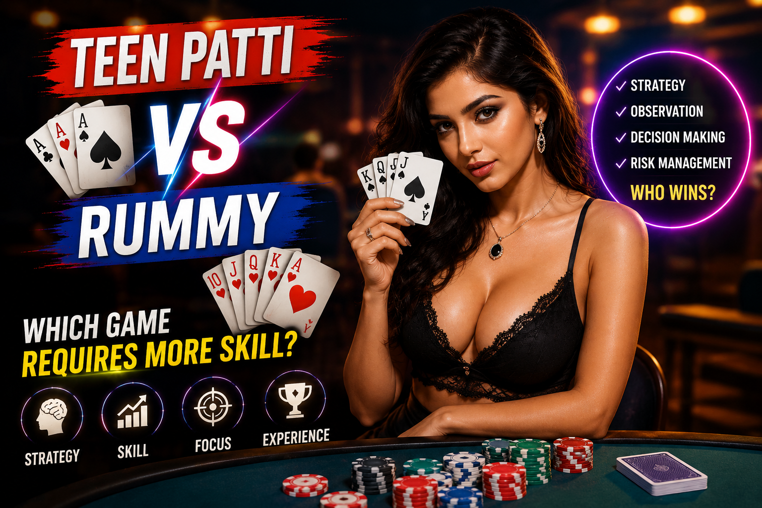 Teen Patti vs Rummy Which Game Requires More Skill