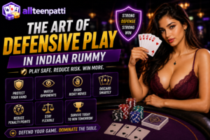 The Art of Defensive Play in Indian Rummy strategy guide