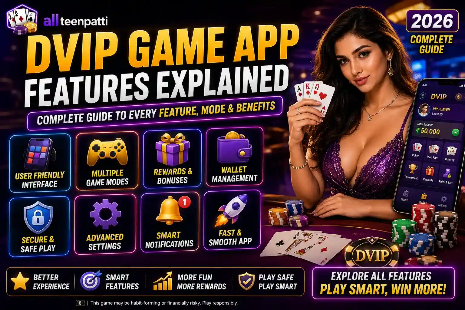 DVIP Game App Features Explained – Complete Guide to Every Feature, Mode & Benefits (2026)