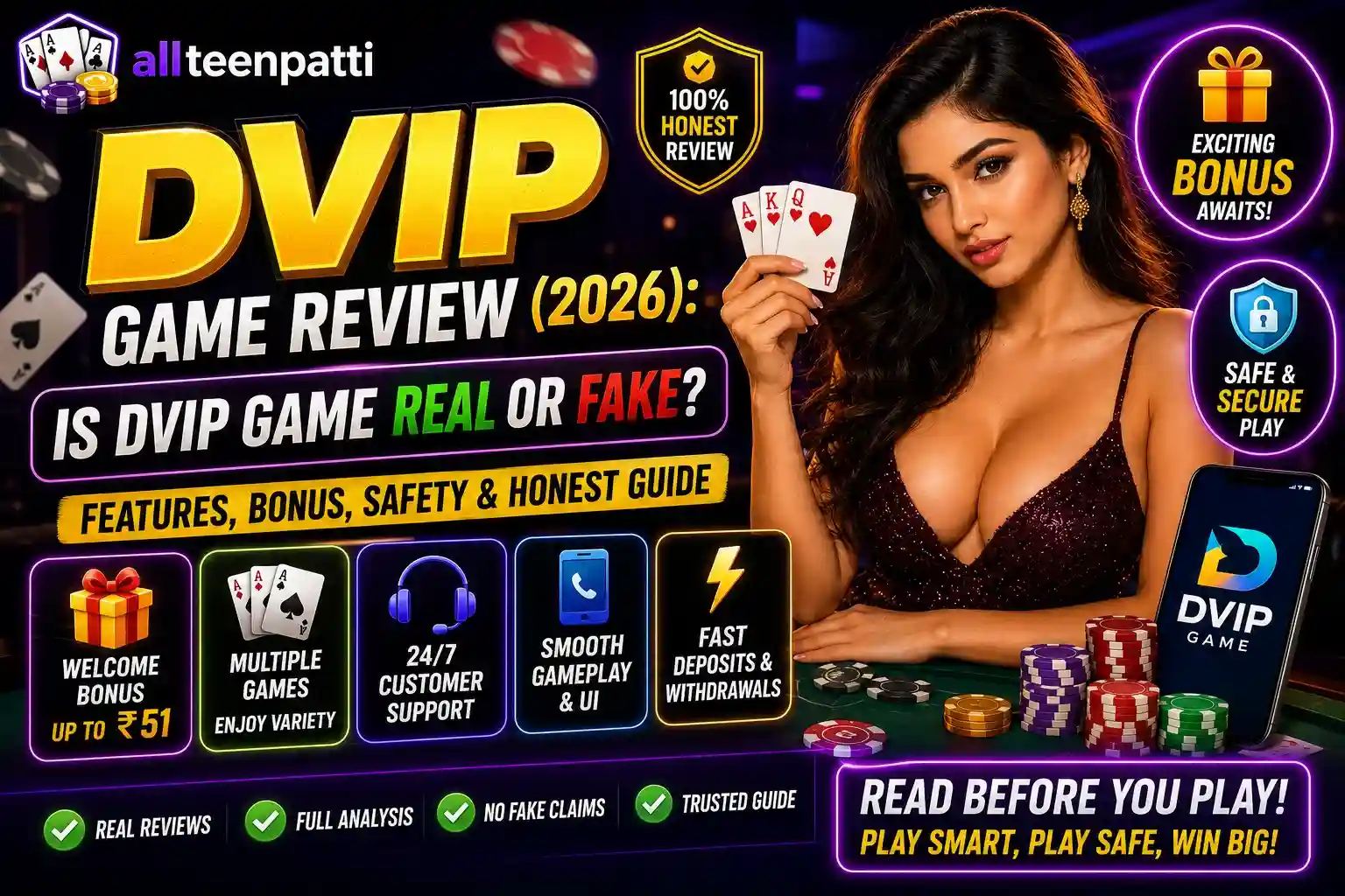 DVIP Game Review 2026 – Real or Fake? Complete Features, Bonus and Safety Guide
