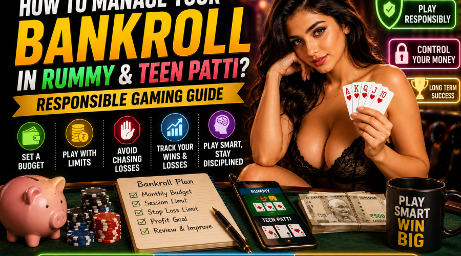 Bankroll Management in Rummy and Teen Patti responsible gaming strategy