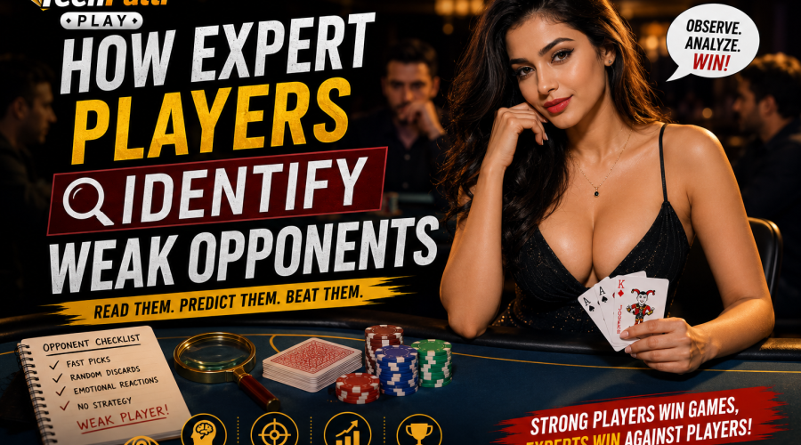 How Expert Players Identify Weak Opponents in Rummy strategy guide
