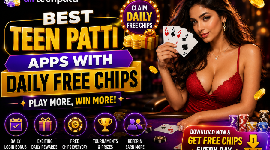 Best Teen Patti Apps with Daily Free Chips
