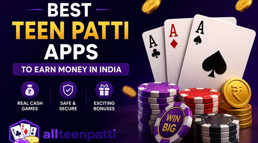Best Teen Patti apps to earn money in India with real cash gameplay