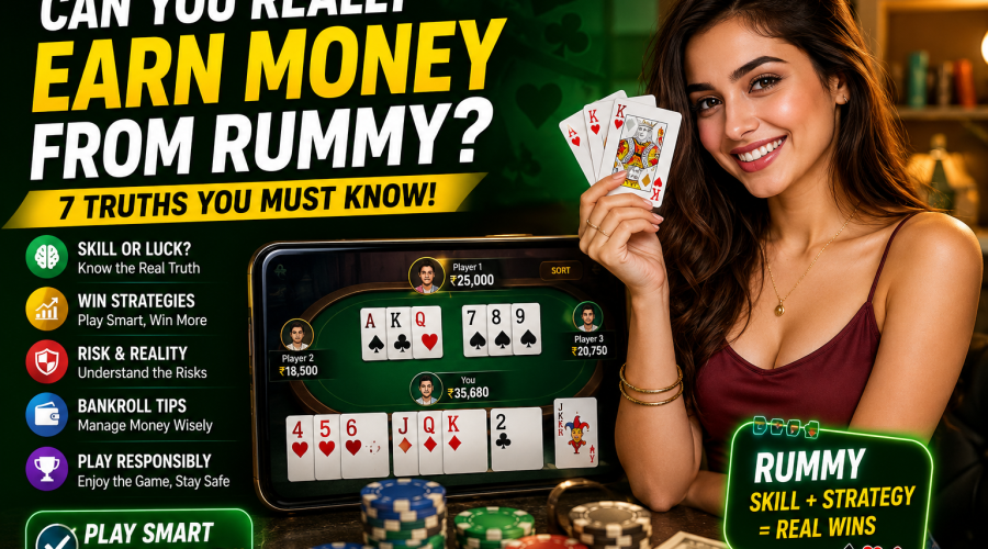 Can You Really Earn Money from Rummy