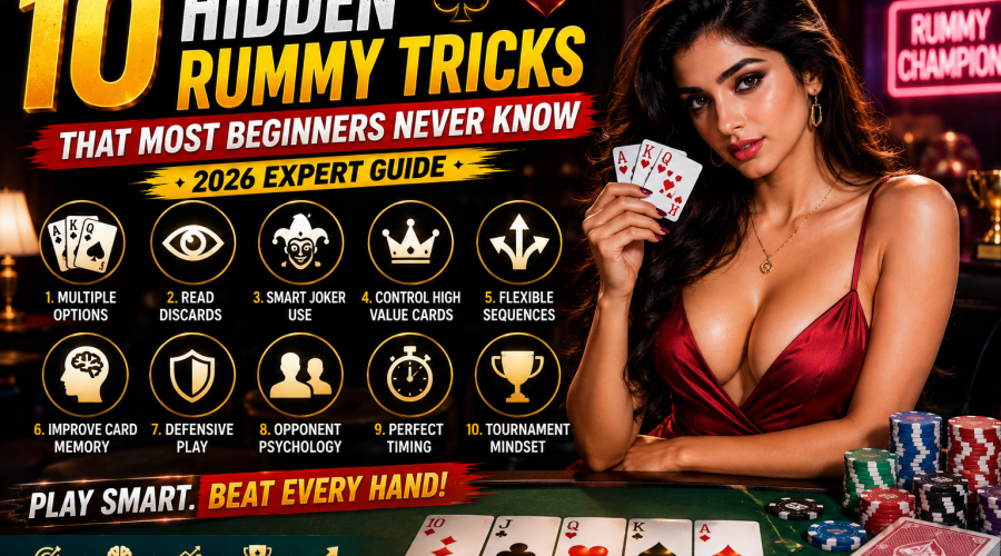 10 Hidden Rummy Tricks That Most Beginners Never Know in Indian Rummy 2026