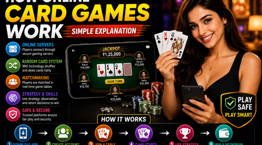 How Online Card Games Work Simple Explanation