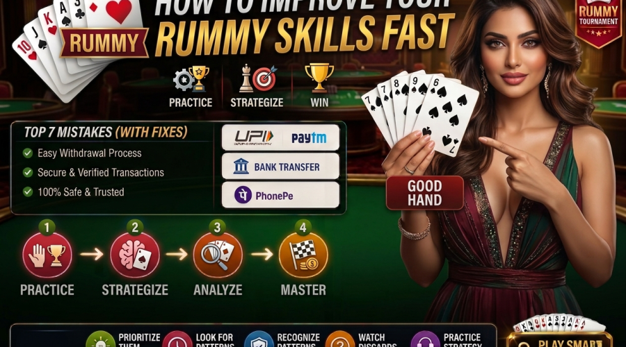 How to Improve Your Rummy Skills Fast