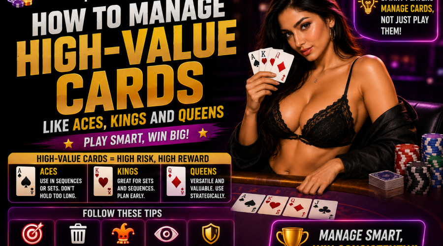 How to Manage High-Value Cards Like Aces Kings and Queens