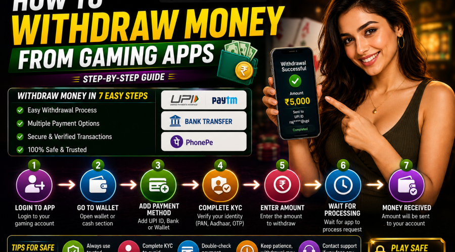 How to Withdraw Money from Gaming Apps