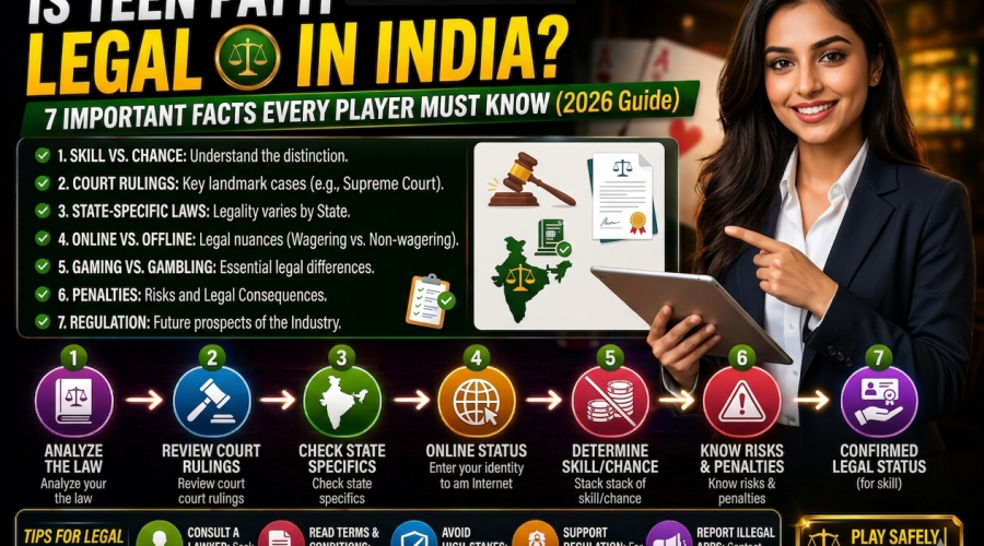 Is Teen Patti Legal in India Full Guide
