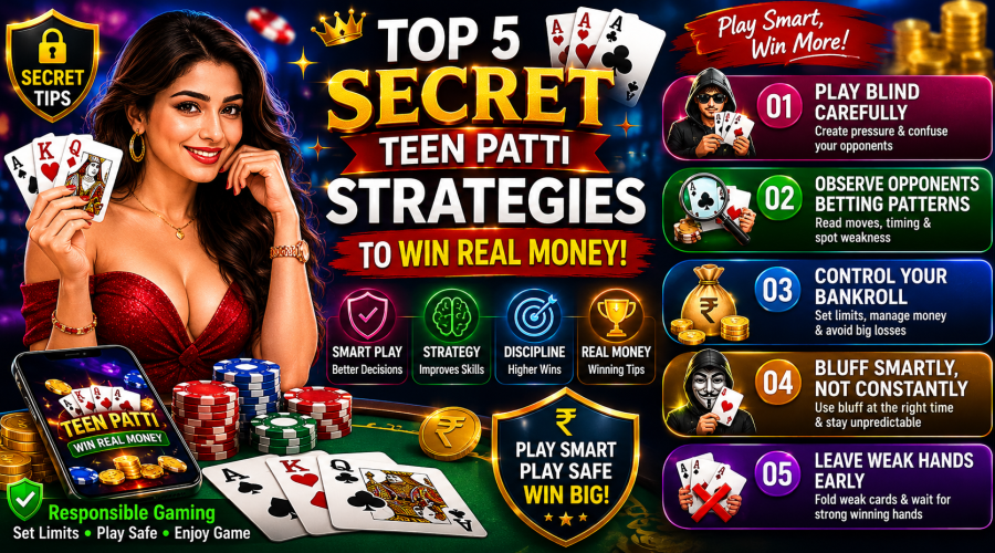 secret teen patti strategies