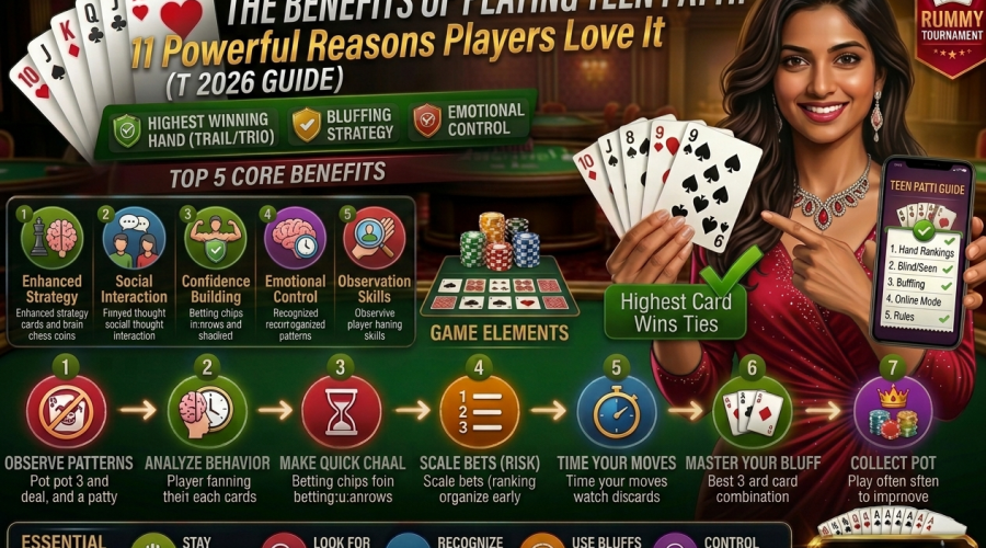 the benefits of playing teen patti