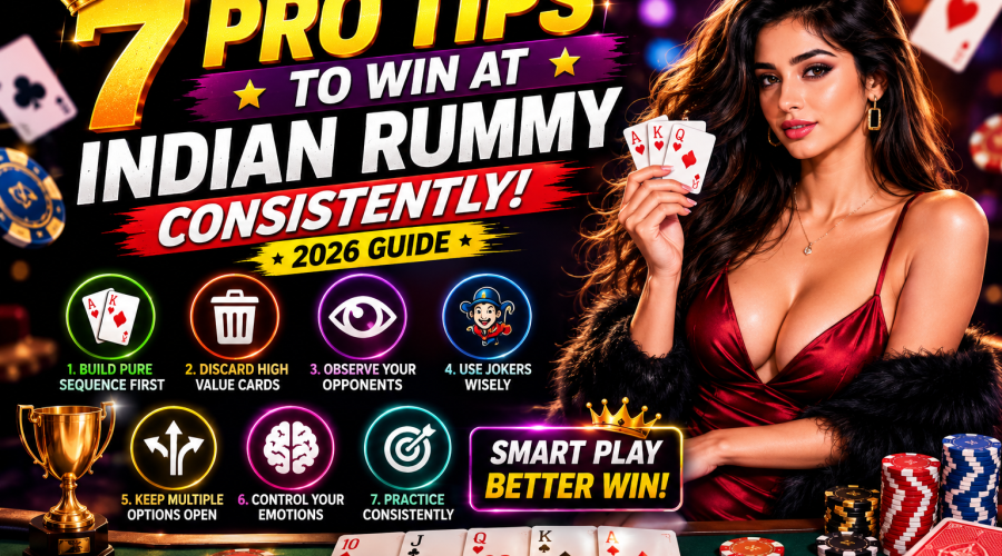 7 Tips to Win at Indian Rummy Consistently in 2026